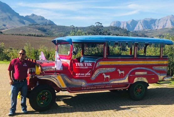 Tuk Tuk Bus Stellenbosch