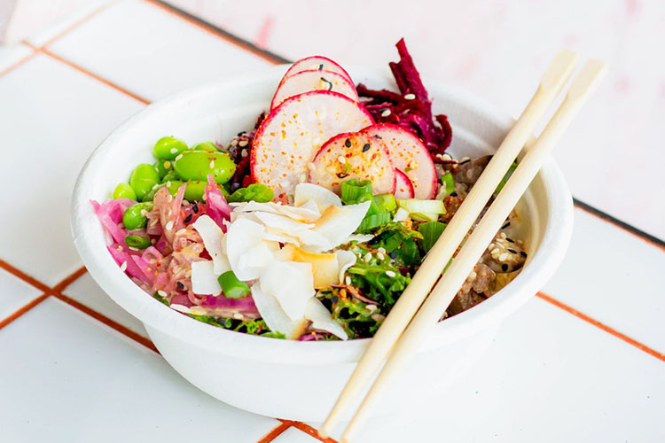 Poké Bowl at The Poké Co. Claremont