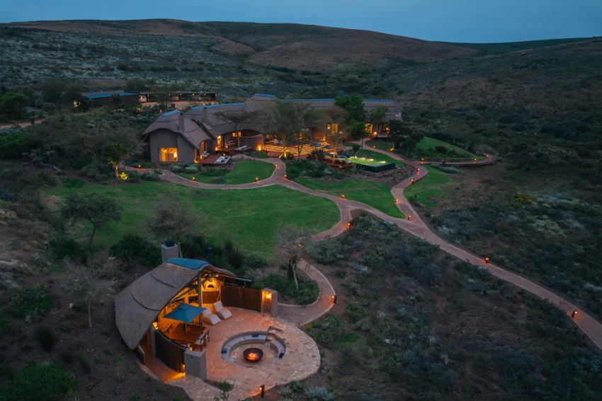 Melozhori Game Reserve Aerial View