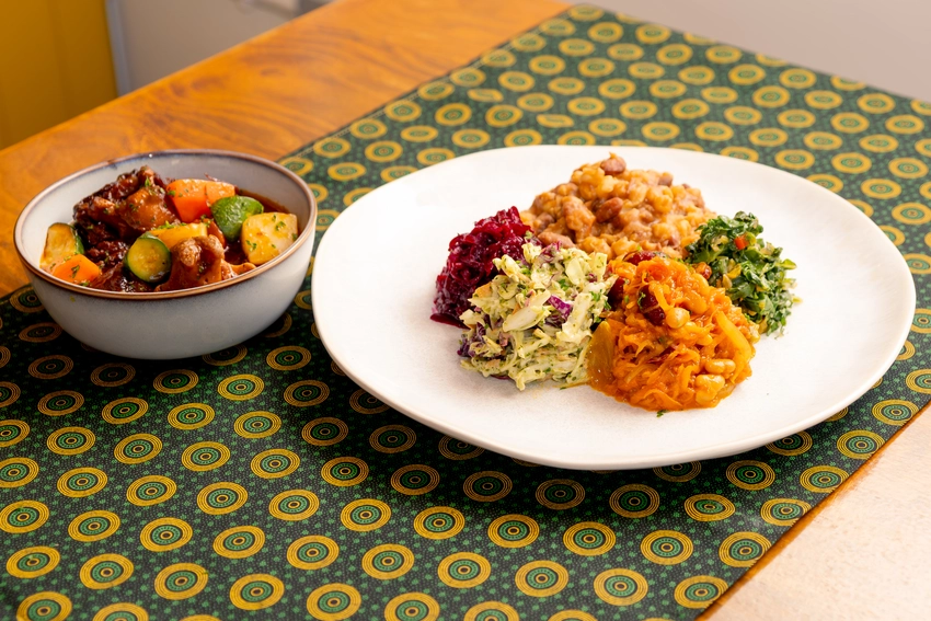 Seven Colours Eatery Dishes