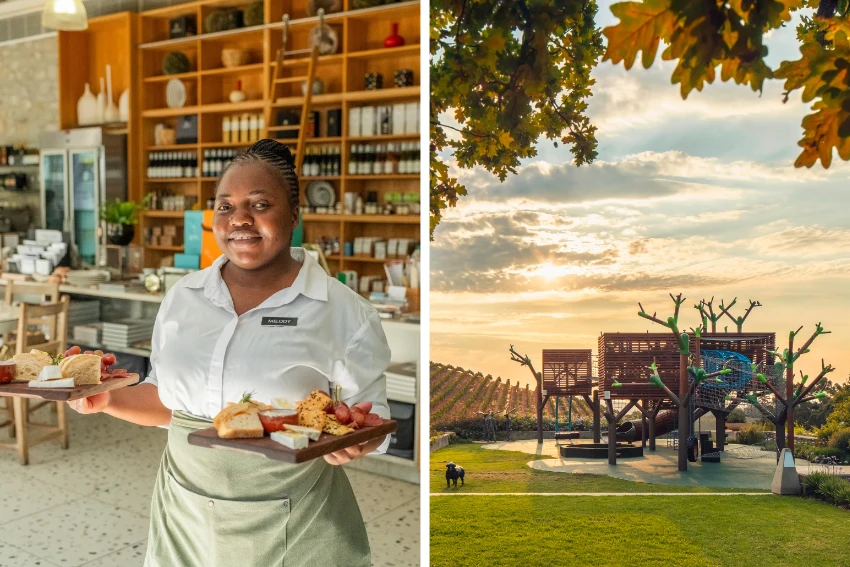 Wine Farm Breakfast: Tokara Delicatessen