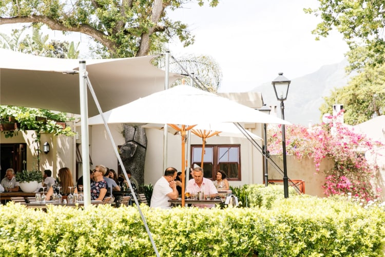 Kleine Zalze Weekday Menu Outdoor Dining
