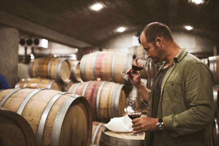 Paserene Wine Tasting Winemaker