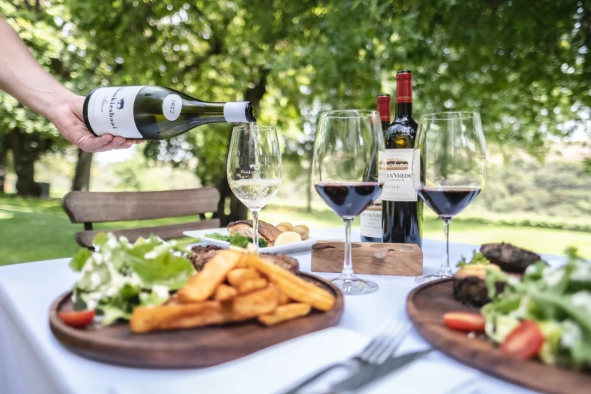 Rust En Vrede Tasting Room Lunch