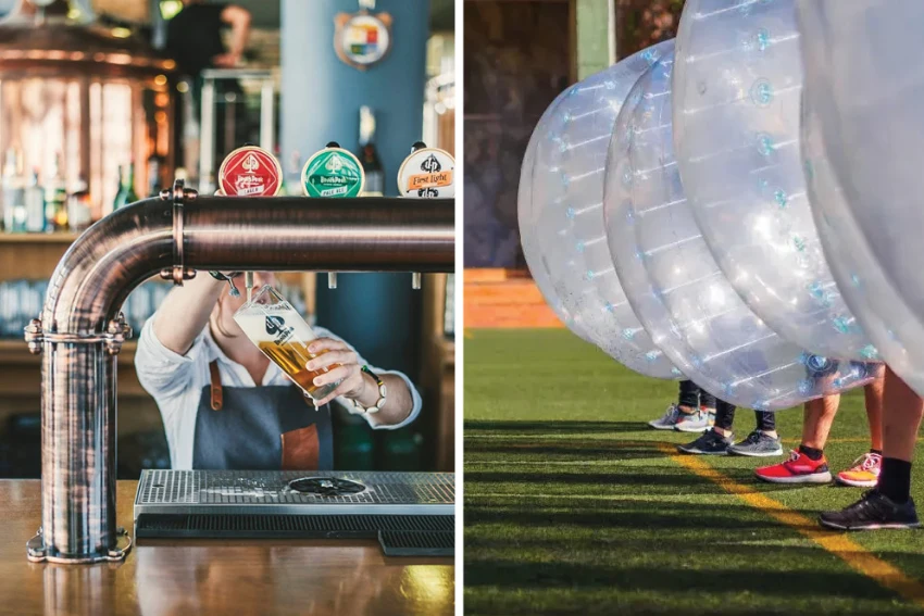 Kiff Kombi Tours Bubble Soccer