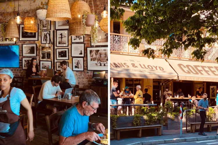 Breakfasts Hans and Lloyd Coffee Co