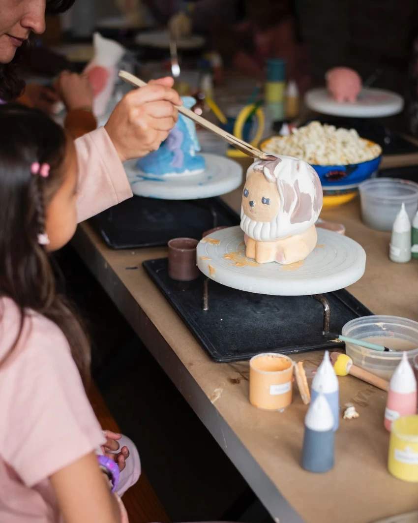 Indoor Activities Clay Cafe