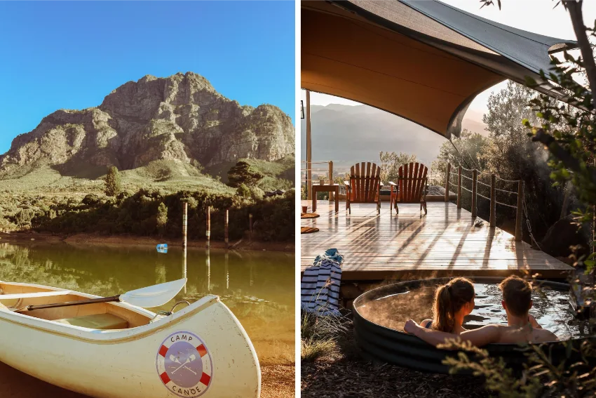 Camp Canoe Hot Tub
