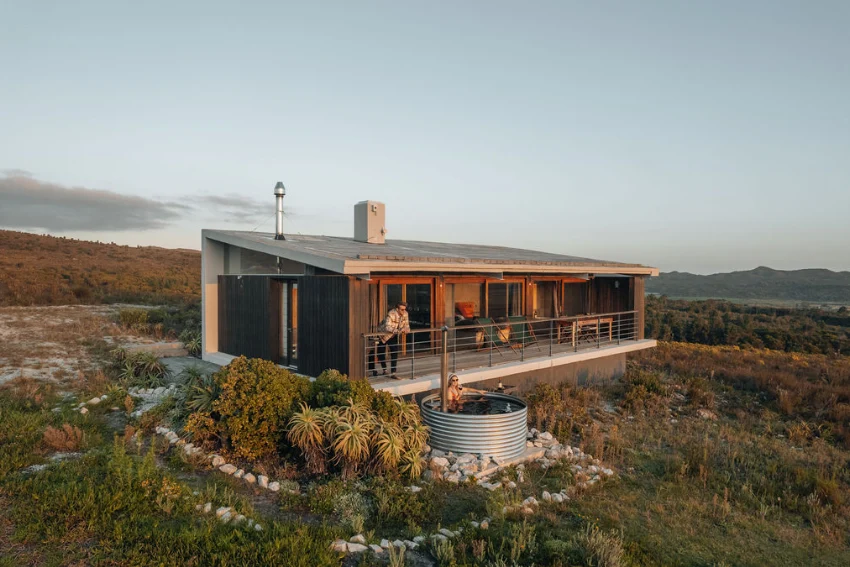 Hot Tub Accommodation Fynbos Suites at Farm 215