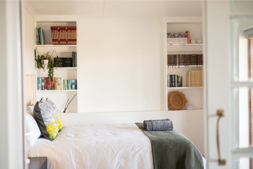 Middelpunt Branch Cottage Bedroom
