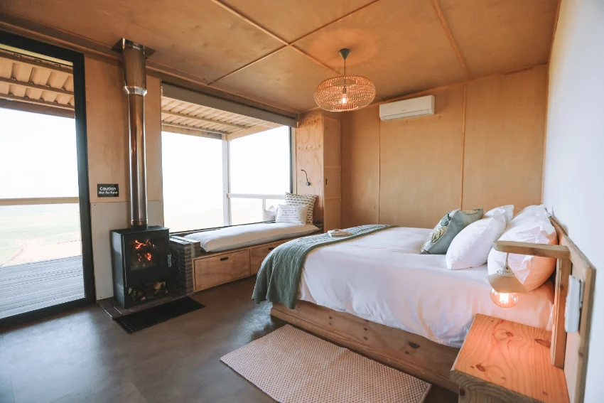 Wheat Cabin at Dassenheuwel Bedroom