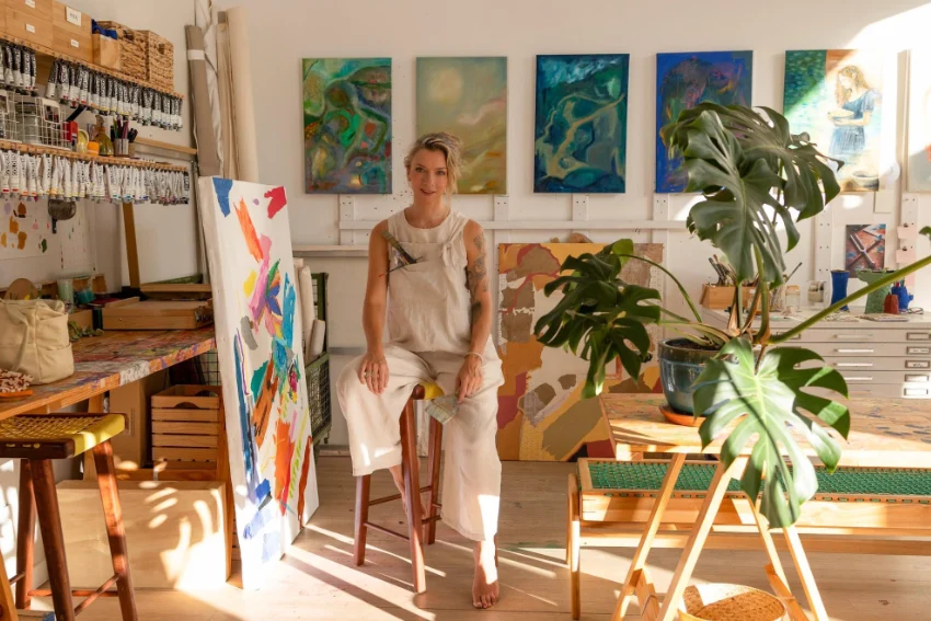 Hasher Family Wines Art Workshop