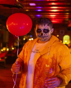 Culture Wine Bar Scary Costume