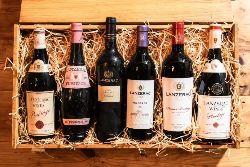 Lanzerac Pinotage Bottles