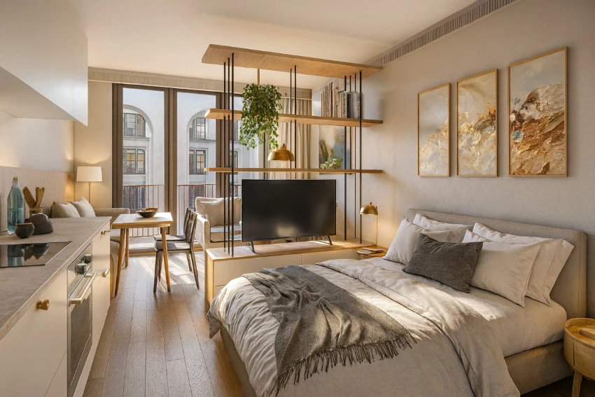 ElevenOnB Studio Apartment