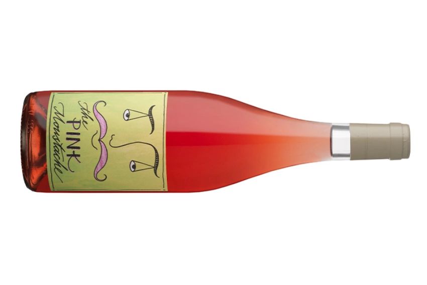 Intellego Wines Pink Moustache Bottle