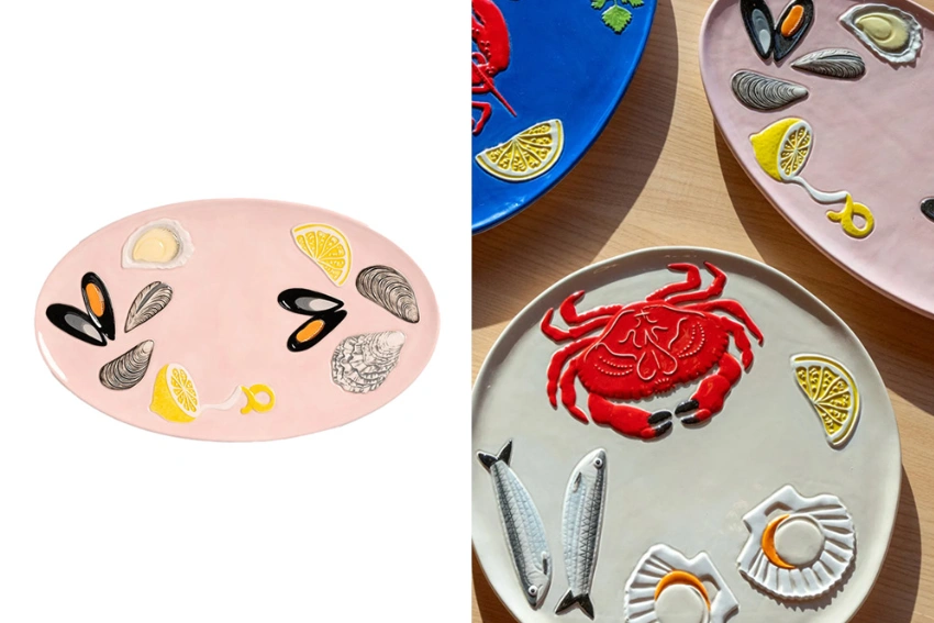 Tableware De La Mer Oyster Platter