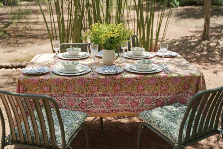 Tableware India Ink Chairpads