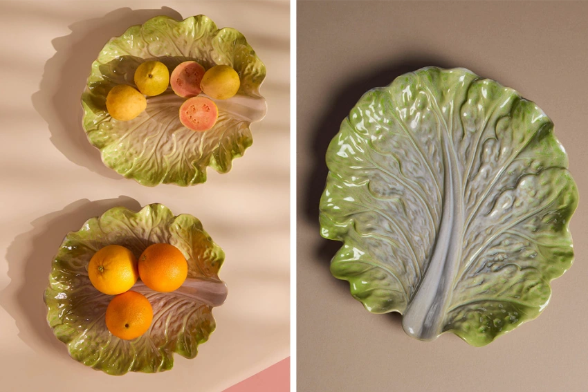 Tableware Poetry Cabbage Platter