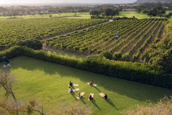Steenberg Spa Outdoor Yoga