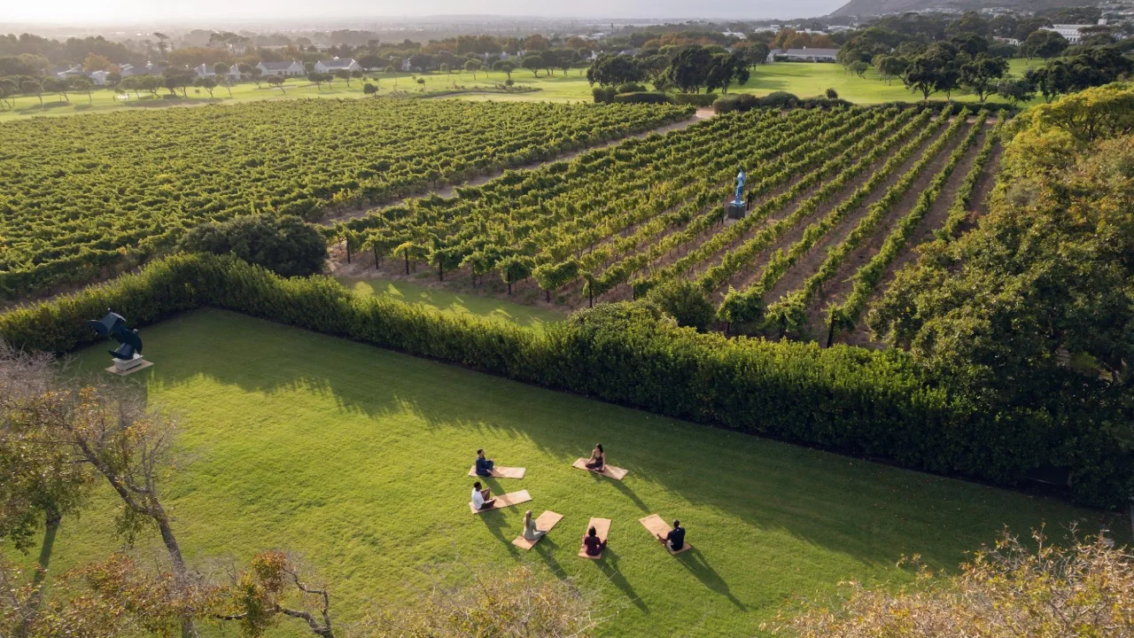 Steenberg Spa Outdoor Yoga