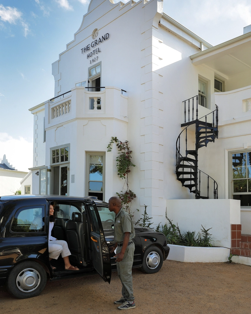 The Grand Hotel Robertson Entrance
