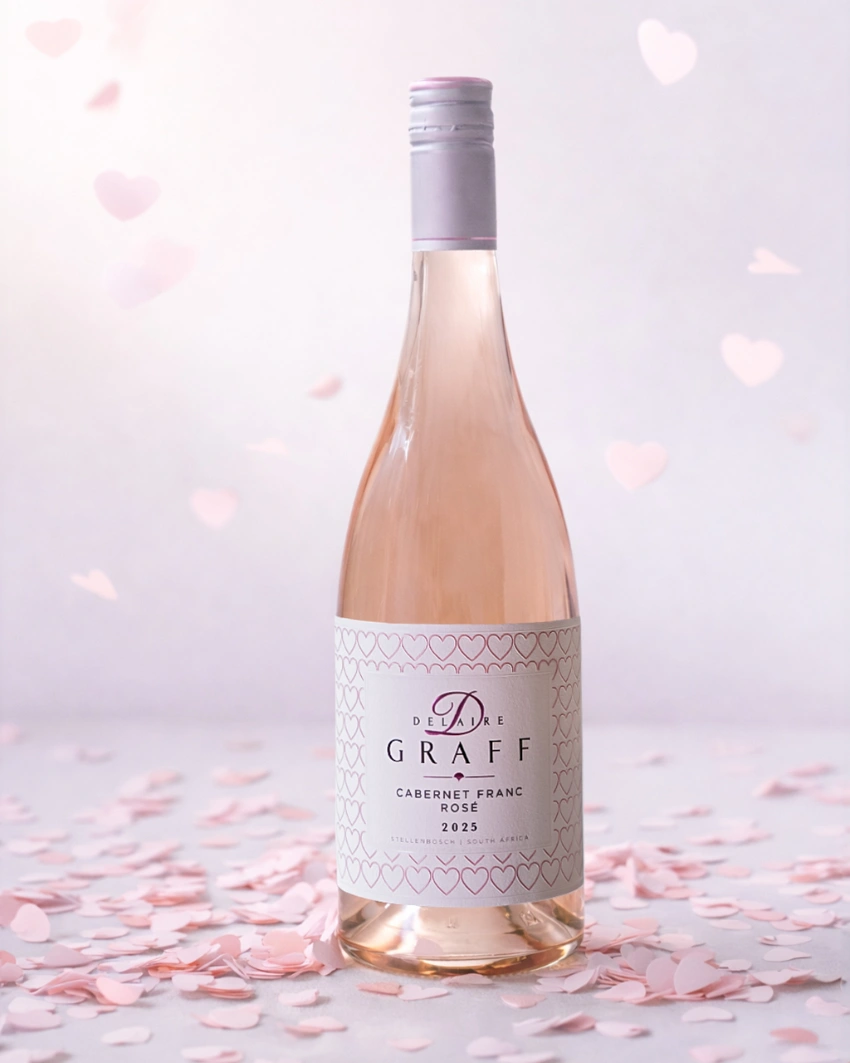 Delaire Graff Cabernet Franc Rosé Bottle