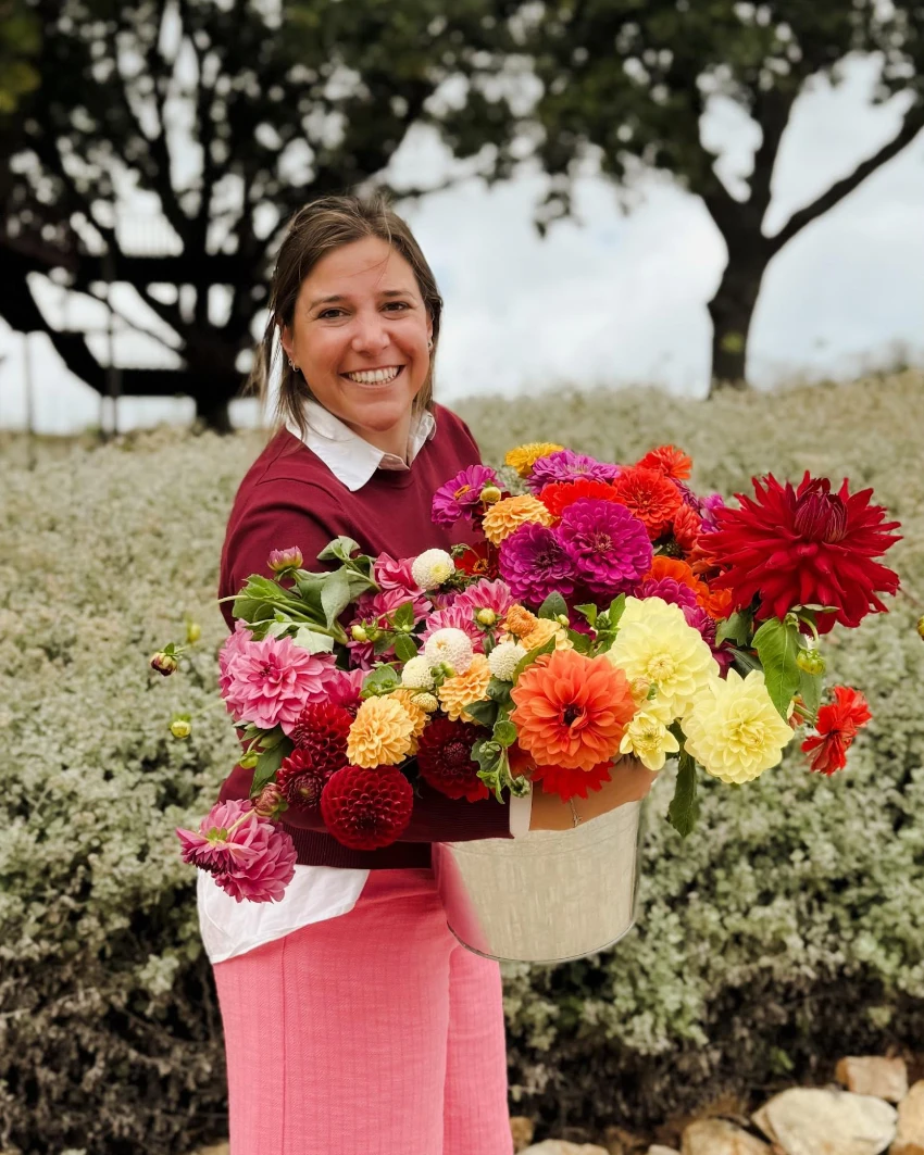 Hasher Wines Flower Picking