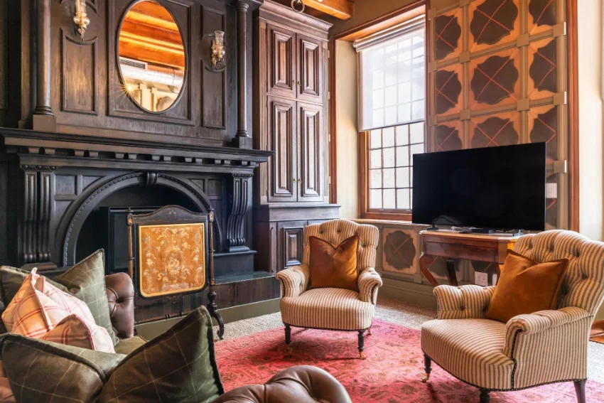 Lanzerac Hotel Living Area