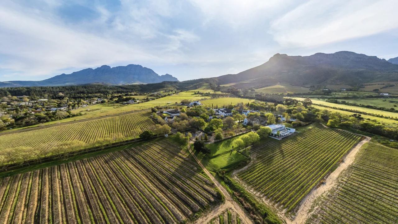Lanzerac Aerial Views