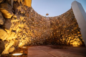 de wildeveldt outdoor shower