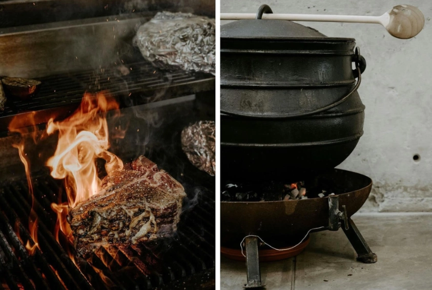 Briquette Restaurant Food