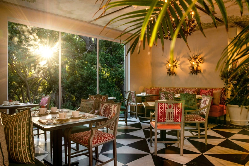 Cellars Hohenhort Conservatory Indoor Dining