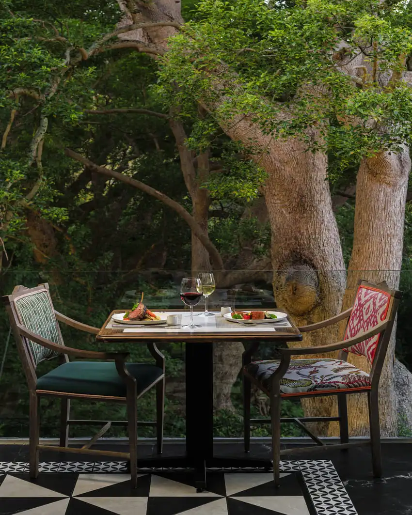 Cellars Hohenhort Conservatory Outdoor Dining